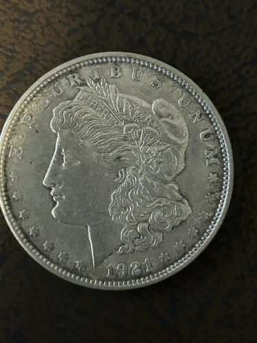 1921 D Morgan Silver Dollar XF