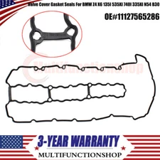 Valve Cover Gasket Seals 11127565286 For BMW Z4 X6 135I 535XI 740I 335XI N54 B30