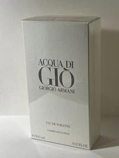 Giorgio Armani Acqua Di Gio  Men's Eau de Toilette Jumbo 10.2 oz/300 ml Sealed
