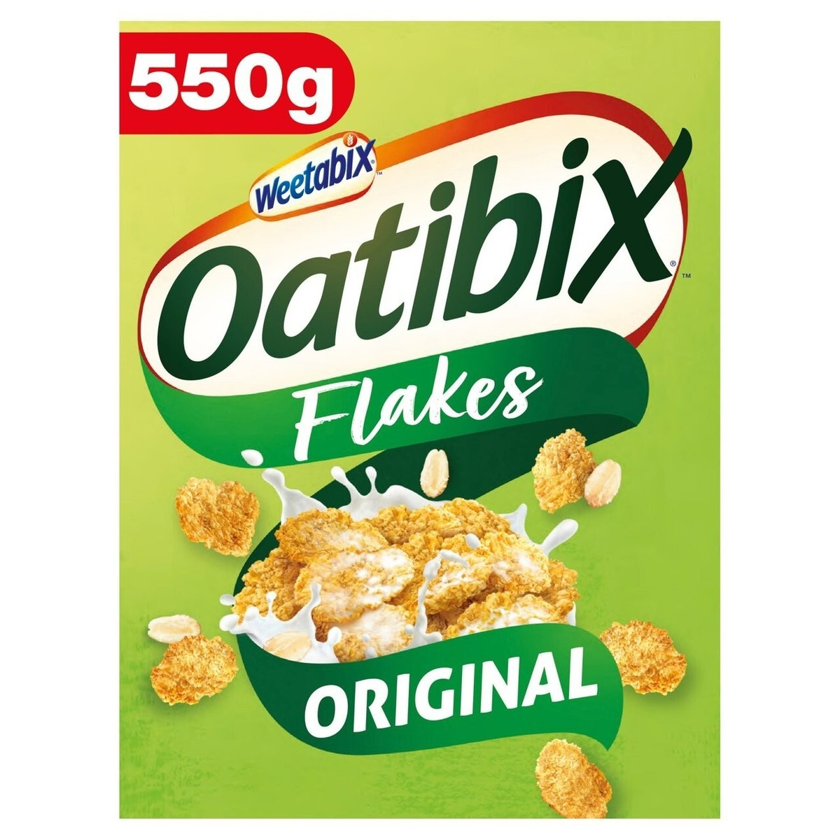 Weetabix Oatibix Flakes Cereal (2 x 550g) UK
