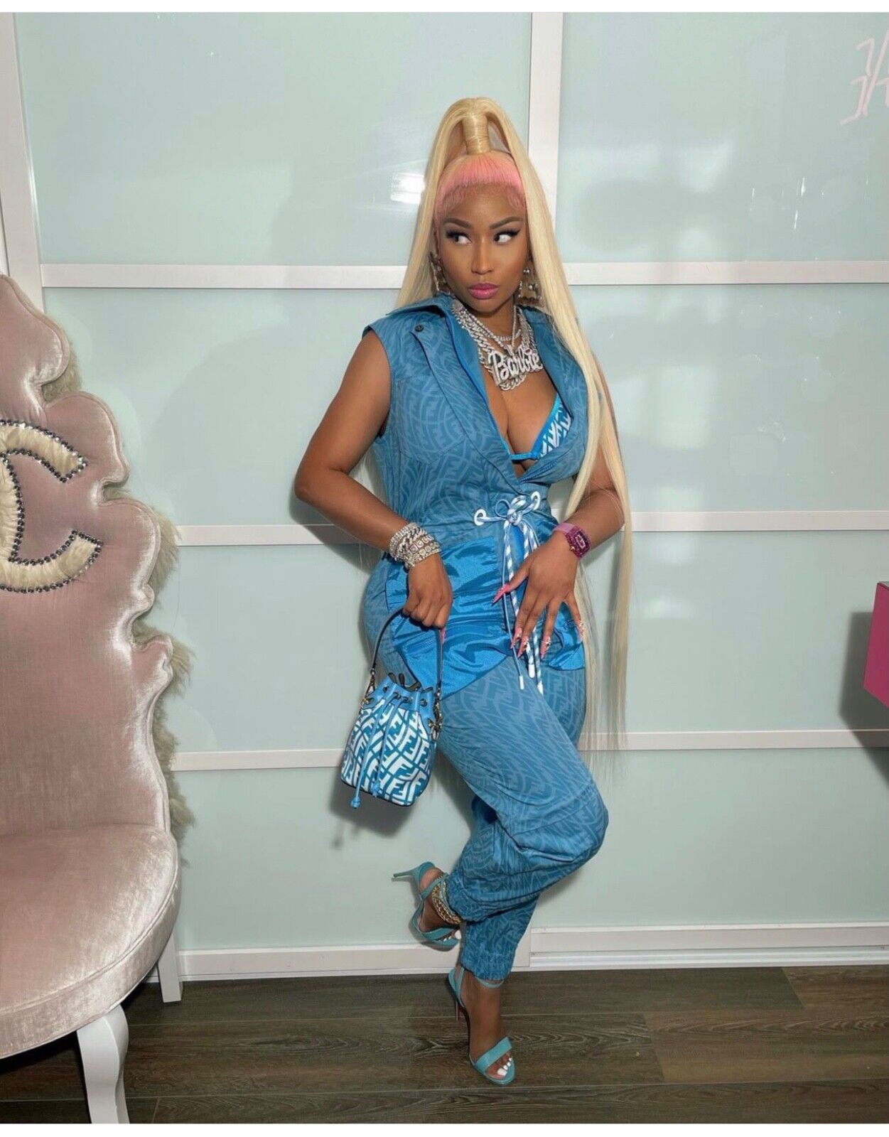 Fendi - Nicki Minaj in full #FendiMania feat. FENDI/FILA by Reilly