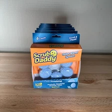 Scrub Daddy Toilet Wand System Refills Case Cleaning Tablets 6 Packs of 6 PCs