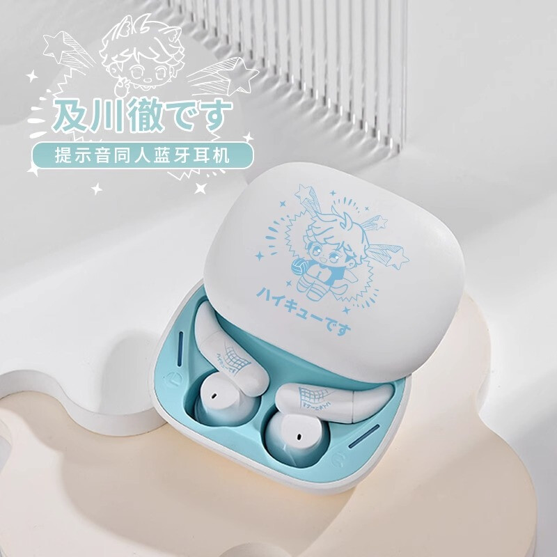 Haikyuu!! Bluetooth Earphone Tooru Oikawa Kozume Kenma Hinata