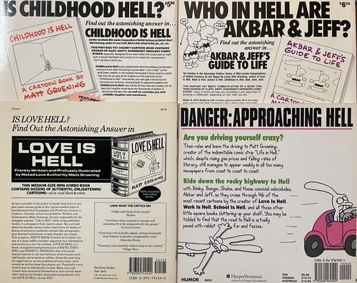 Matt Groening Books Set Of 4 - Picture 2 of 2