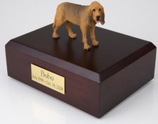 Bloodhound Pet Funeral Cremation Urn Available in 3 Different Colors  4 Sizes
