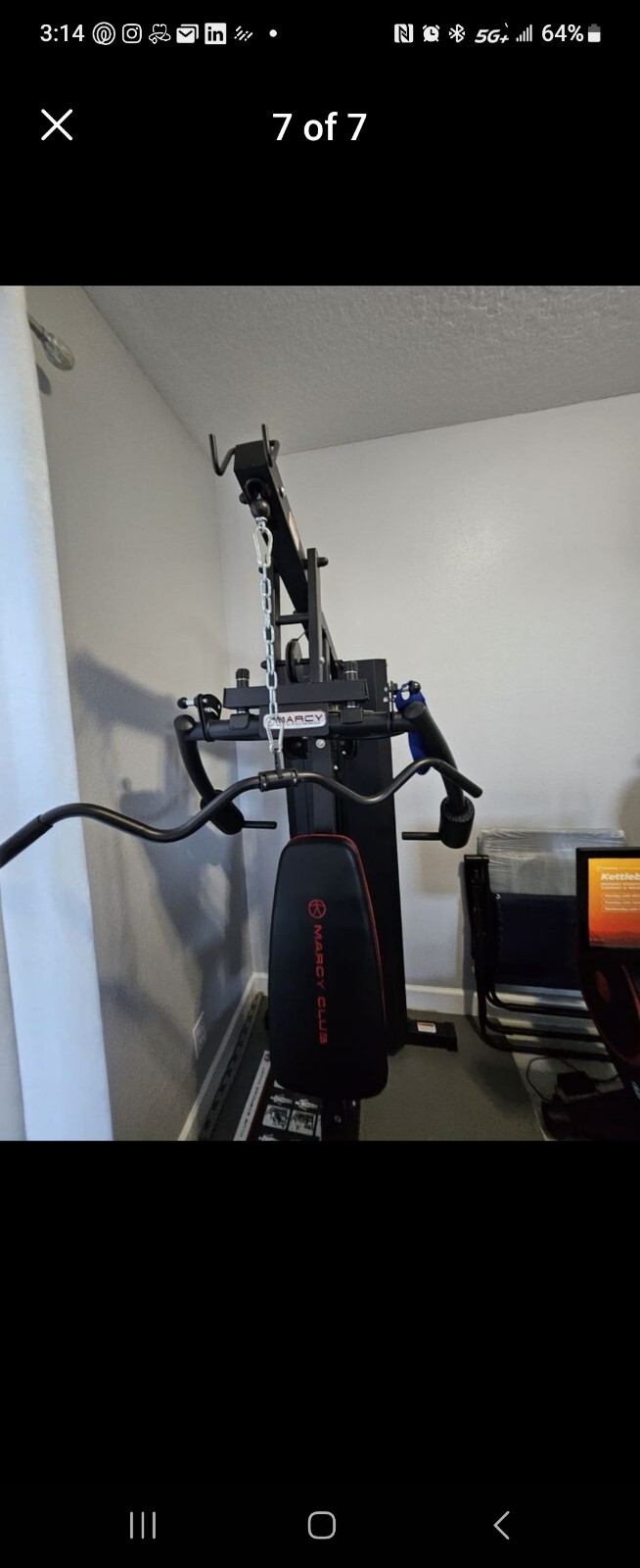 Marcy MWM-990 150lb Stack Home Gym