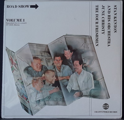 STAN KENTON & HIS ORCH. JUNE CHRISTY, THE FOUR FRESHMEN - ROAD SHOW SEALED US PR