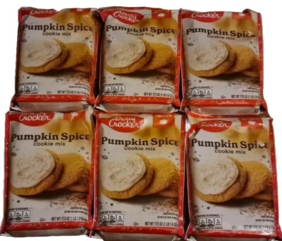 6x Pumpkin Spice Cookie Mix - Betty Crocker Limited Edition - Fast Shipping