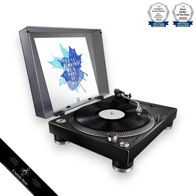 Pioneer DJ PLX-500-K Direct Drive Turntable PLX500K Japan Black