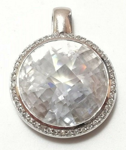 Pendentif Ancien En Argent Massif 925 - Bijou Vintage Créateur - Modèle 1682 - Occasion Superbe état