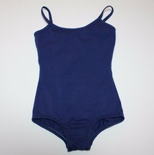 Body Wrappers Girl's Navy Blue Dance Leotard Ballet Leo size Child 6X 7