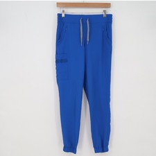 Scrub Pants Women S Zamora Blue Jogger Cargo Pocket Excellent