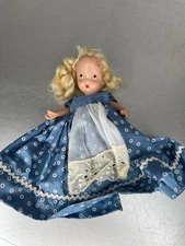 Vintage 1950s Story Book California Baby Doll Girl Hobby Play Toy 6in Mini