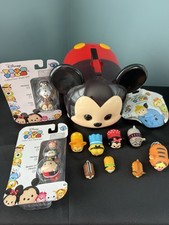 Disney Tsum Tsum Mickey Mouse Stack N Store Display Case W 13 Figures