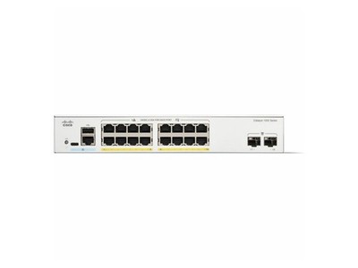 Cisco Catalyst C1200-16P-2G Ethernet Switch, 16 Ports - Manageable - Gigabit
