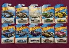 Hot Wheels American Muscle Car Die-cast 1:64 Lot Of 10