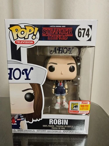 Funko Pop! Stranger Things Robin #674 scoops ahoy