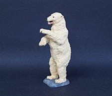 HAUSSER ELASTOLIN Eisbär aufrecht Hartplastik 1:25