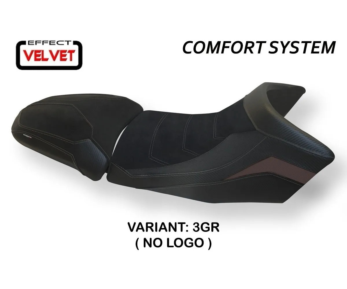 Seat cover Gaeta Velvet Comfort Sys Gray TPZ KTM 1290 SUPER ADV S/T 2015 2020 jv