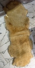 Premium New Zealand sheepskin rug, 100  natural in great condition 62  Long