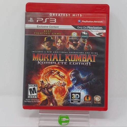 Mortal Kombat Komplete Edition (Sony PlayStation 3 PS3, 2012)