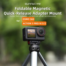 Magnetic Quick Release Mount Camera Tripod Adapter For Osmo 360 Action 5pro 4 3