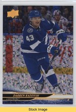 2024-25 Upper Deck Series 2 Rainbow Speckled Foil Darren Raddysh #410 READ v0q