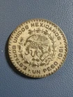 1961 Mexico Un Peso Silver — photo from another recent sale