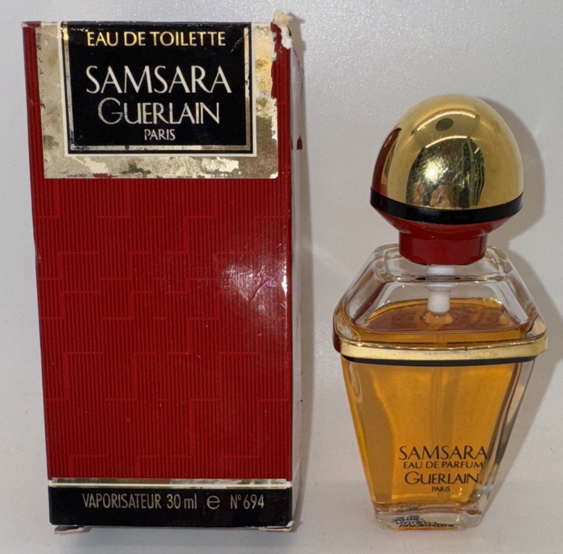 New Guerlain Samsara Eau de Toilette Vaporisateur/Natural Spray