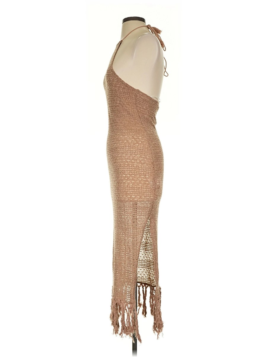 Shein Women Brown Cocktail Dress 4 View 4