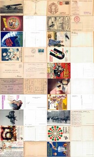 postcards ADVERTISING lot 20 pieces code 013 U