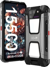 Tank 2 Rugged Smartphone Unlocked, Android 13 Mobile Phone with Projector,