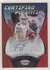 2018 Certified Potential Signatures Mirror Red 42/75 Troy Fumagalli Auto z5i