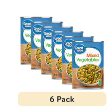  6 pack Great Value Mixed Vegetables, 15 oz