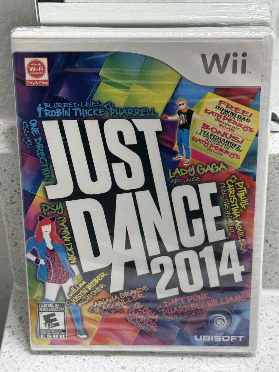 BRAND NEW Just Dance 2014 Nintendo Wii Factory Sealed