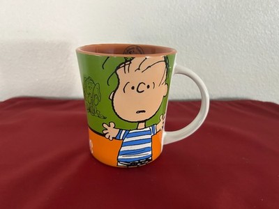 LINUS ''CELEBRATE PEANUTS 60 YEARS''~ 2019 MUG ~ SHOWING CHARACTERS 1952-1990