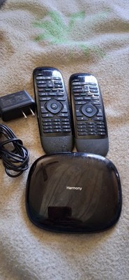 Logitech Harmony O-R0004 Hub, Remote, & Power Adapter