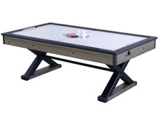 7 FOOT PREMIER AIR HOCKEY "THE X-TREME" IN BEECHWOOD with METAL LEGS  BRAND NEW