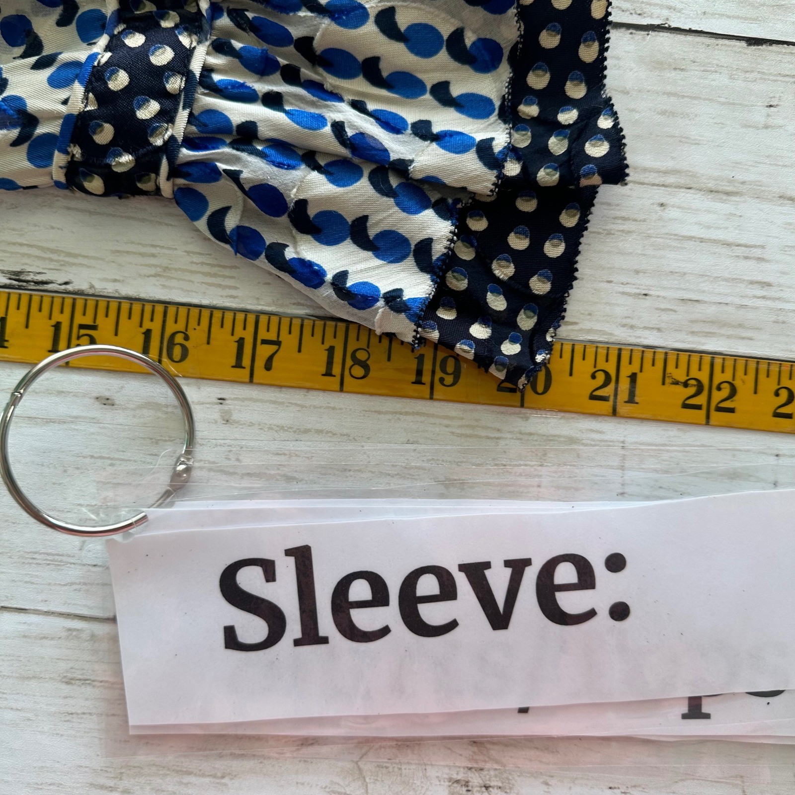 Tory Burch Womens Tunic Top Sz 4 Boho Geometric 3/4 Ruffle Sleeve Tassel Silk Bl thumbnail 16