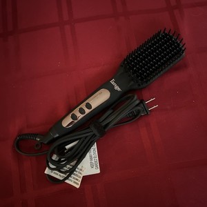 NIB BLACK LEVITE STRAIGHTNER BRUSH BY LANGE Le Vite Straightening Brush in Blush or Black - L main image 4