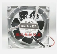Sanyo 109E1324A105 24V 0.7A 127 127 38MM 127mm inverter cooling fan