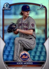 2023 Bowman Draft #BDC-86 Kade Morris Chrome Refractor