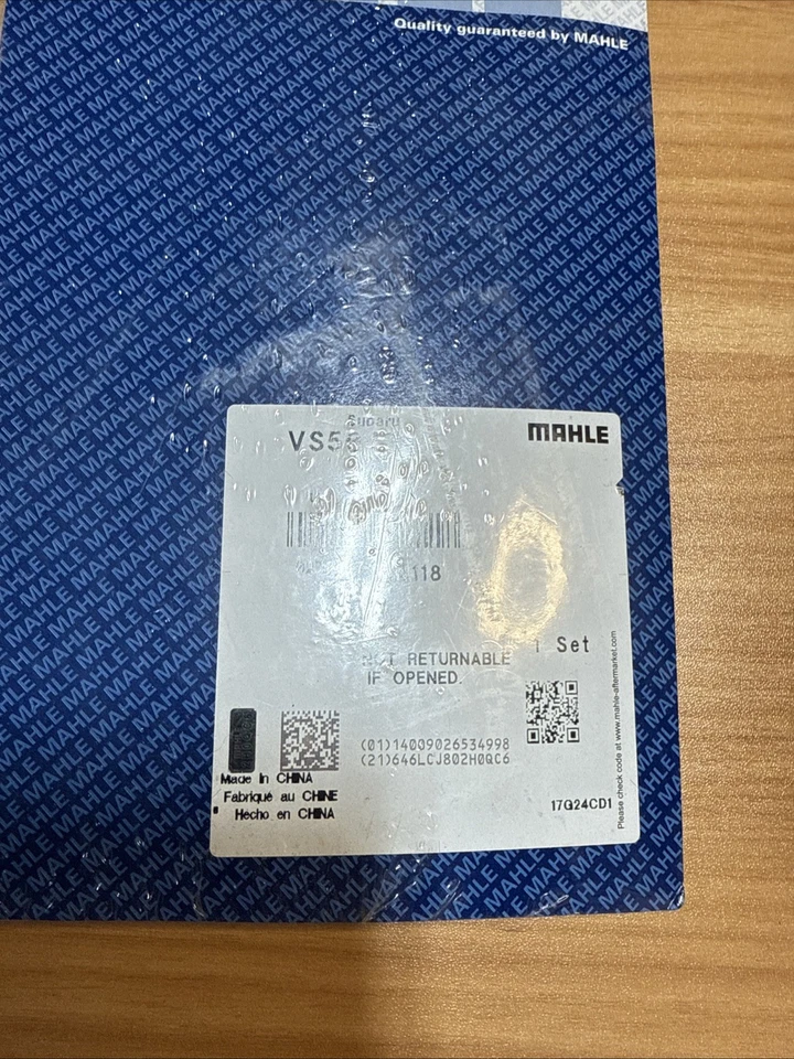 Junta de cubierta de válvula de motor Mahle VS50474 apta para Subaru Forester Impreza Legacy 07-12 Foto 4 de 4