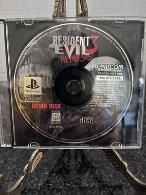 PS1 Resident Evil 3 DEMO disc in replacement case