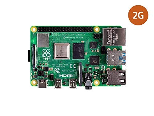 Raspberry Pi 4 Computer Model B 2GB (TELEC certified, technical compliance mark)