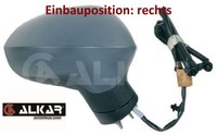 Alkar 6130804 AußEnspiegel Rechts Spiegel AußEn FüR Seat
