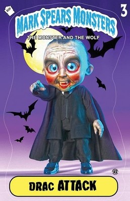 MARK SPEARS MONSTERS The Monster & The Wolf #2 - Drac Attack 1:25 Ratio Variant