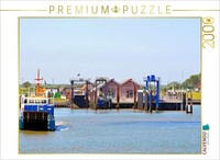 Calvendo Puzzle Hafen Langeoog 2000 Teile Puzzle Quer | 2000 Teile Lege-GrößE 90