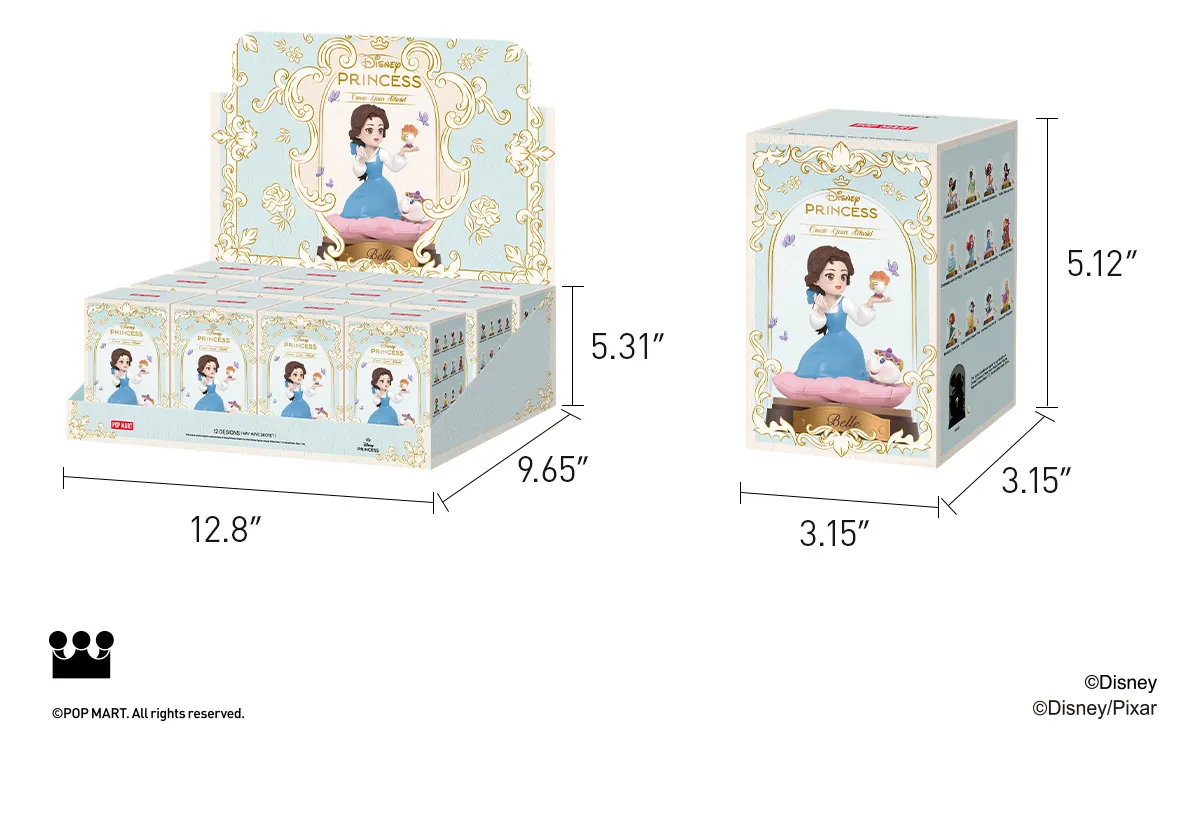 POP MART Disney Princess Create Your World Series Figures - US