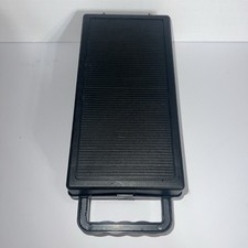 Vintage Cassette Tape Holder Storage Case w/ Carry Handle Holds 10
